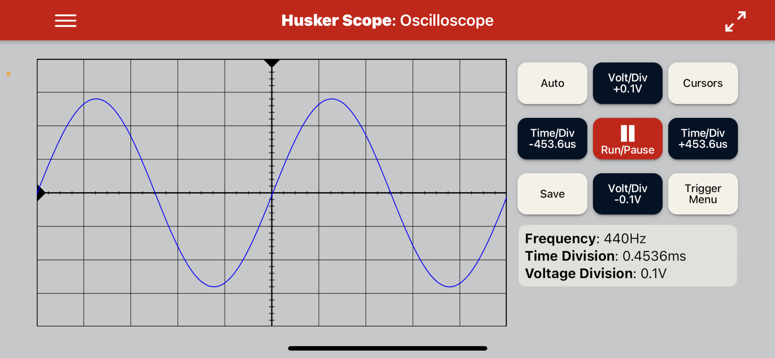 Oscilloscope Layout