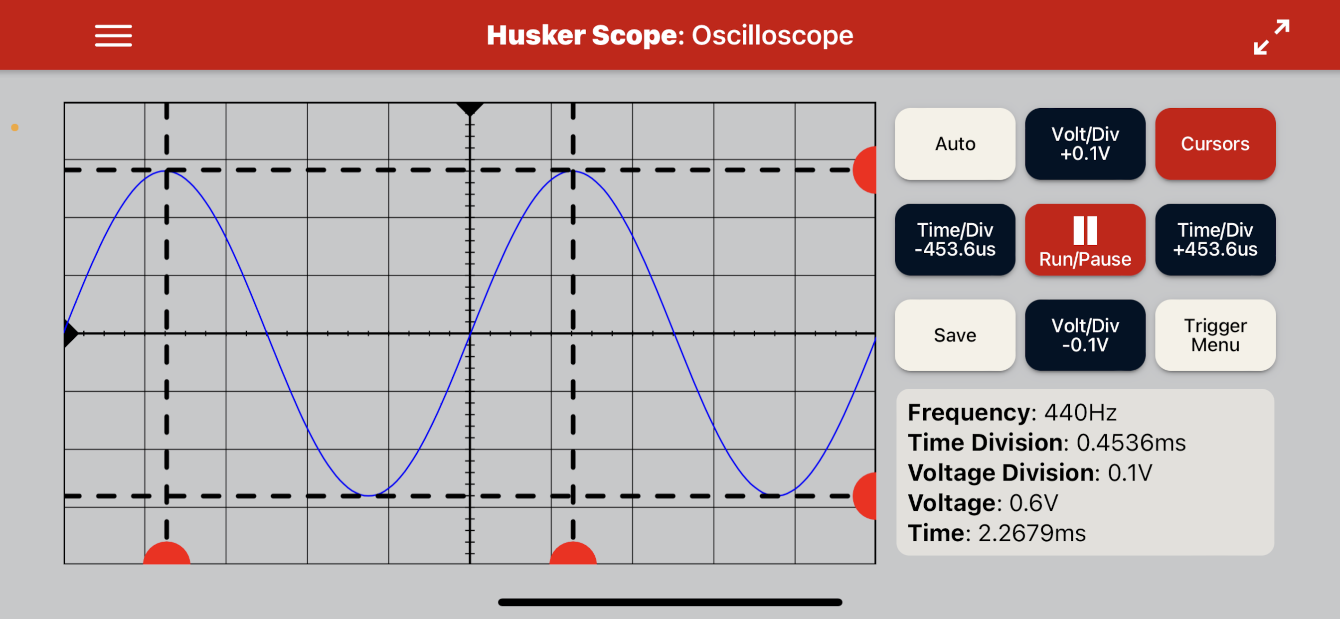 Oscilloscope Layout 2